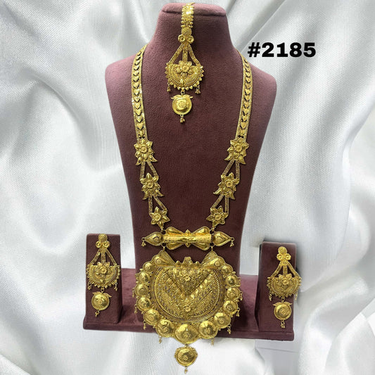 Designer Hand Made Jewelry Long Necklace Set, PMJ Model No: 2185