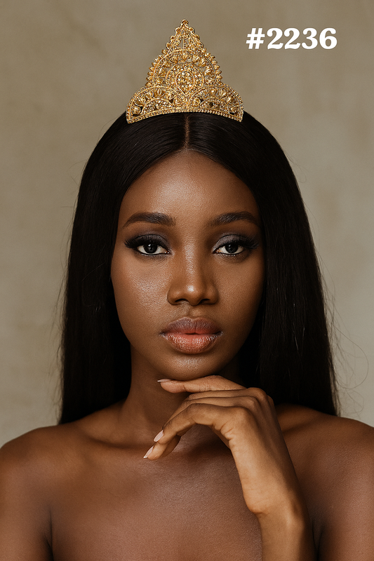 PMJ Gold Plated Beautiful Crown Model No: 2236