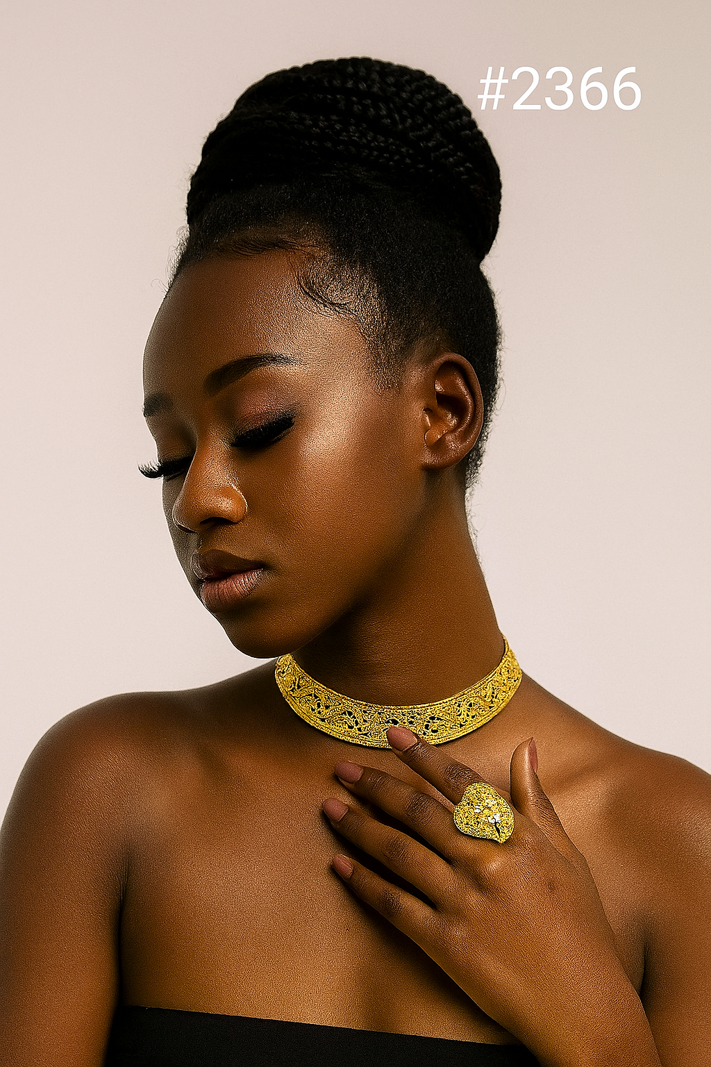 Gold Plated Beautiful Stylish Finger Ring MODEL :2366