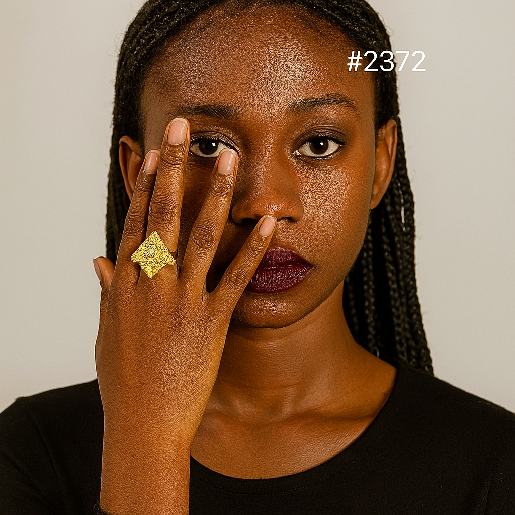 Gold Plated Beautiful Stylish Finger Ring MODEL 2372