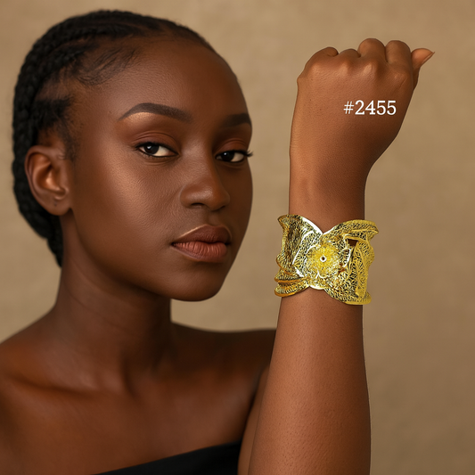 Gold Plated Bridal Bracelet PMJ Model No : 2455