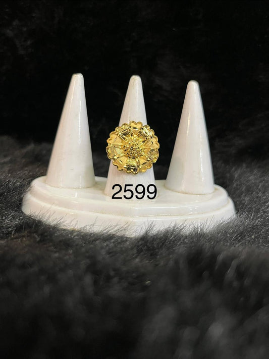 Gold Plated Beautiful Stylish Finger Ring MODEL:2599