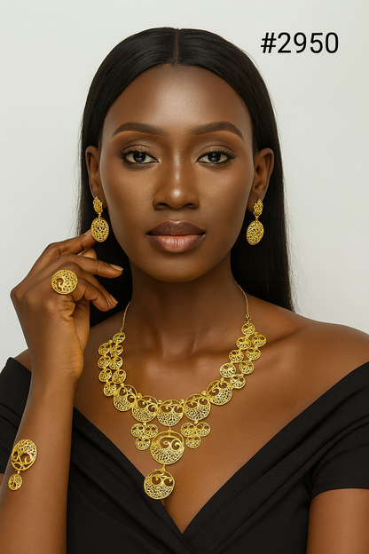 Hand Made Jewelry Shot Necklace Set, PMJ Model No: 2950