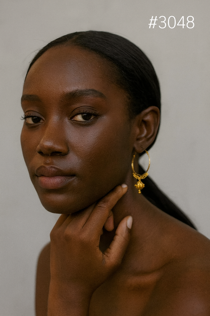 gold-plated-beautiful-stylish-earrings-model:3048