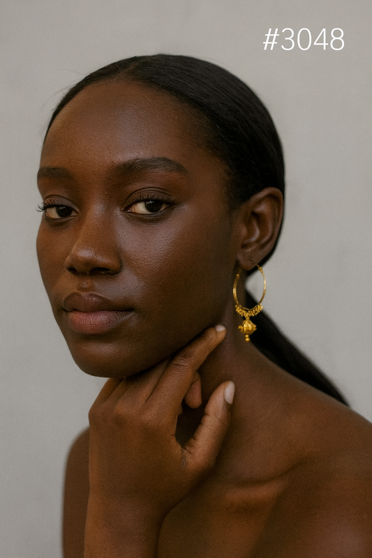 gold-plated-beautiful-stylish-earrings-model:3048