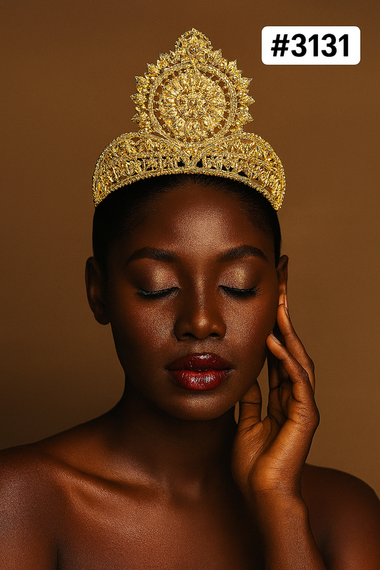 PMJ Gold Plated Beautiful Crown Model No: 3131