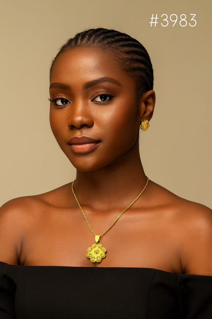 Gold Plated Pendant, PMJ Model No: 3983