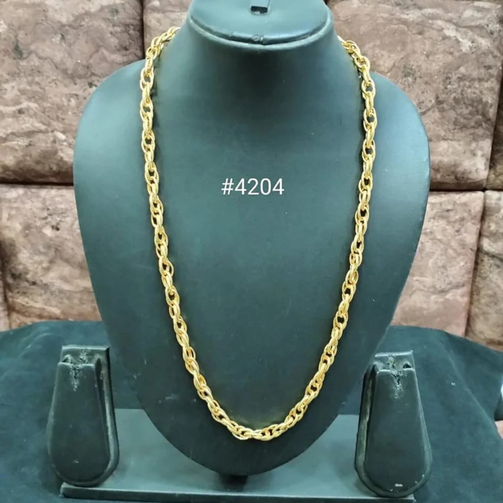 Gold Plated Chain, PMJ Model No: 4204