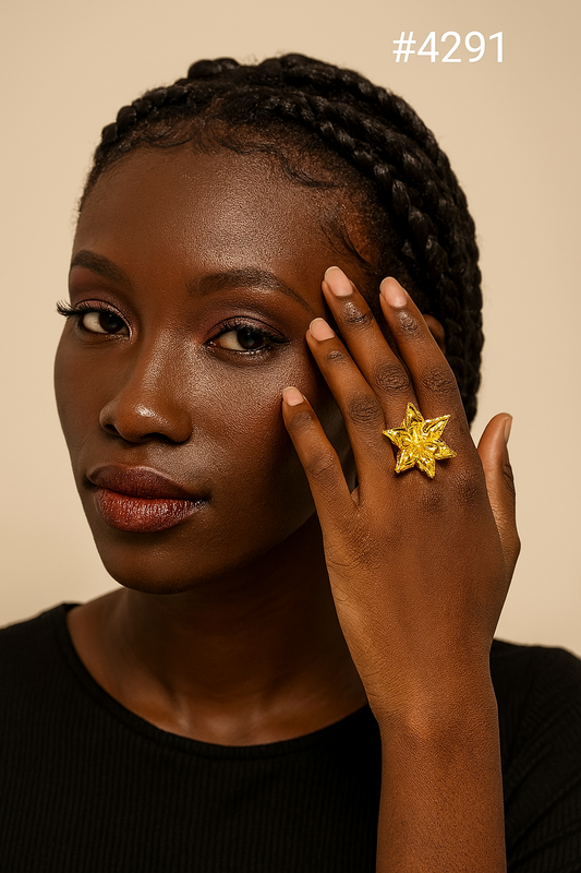 Gold Plated Finger Rings, PMJ Model No:4291