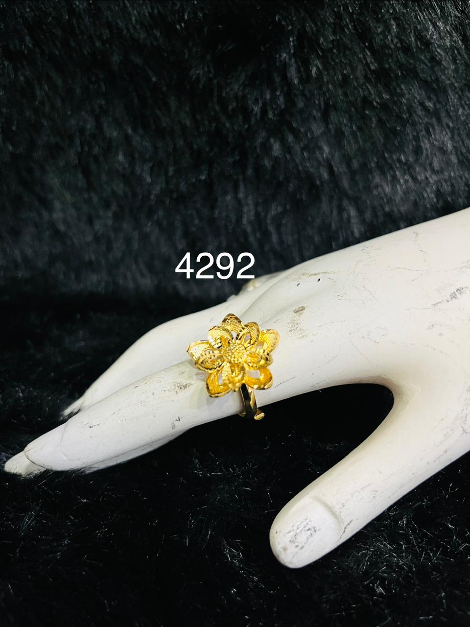 Gold Plated Finger Rings, PMJ Model No:4292