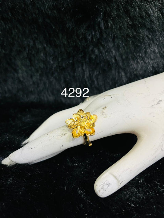 Gold Plated Finger Rings, PMJ Model No:4292