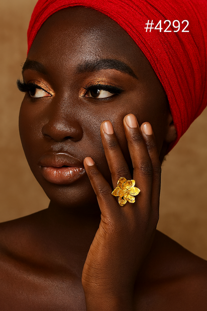 Gold Plated Finger Rings, PMJ Model No:4292