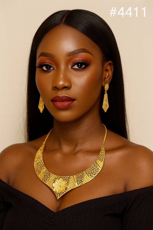 Hand Made Jewelry Shot Necklace Set, PMJ Model No: 4411