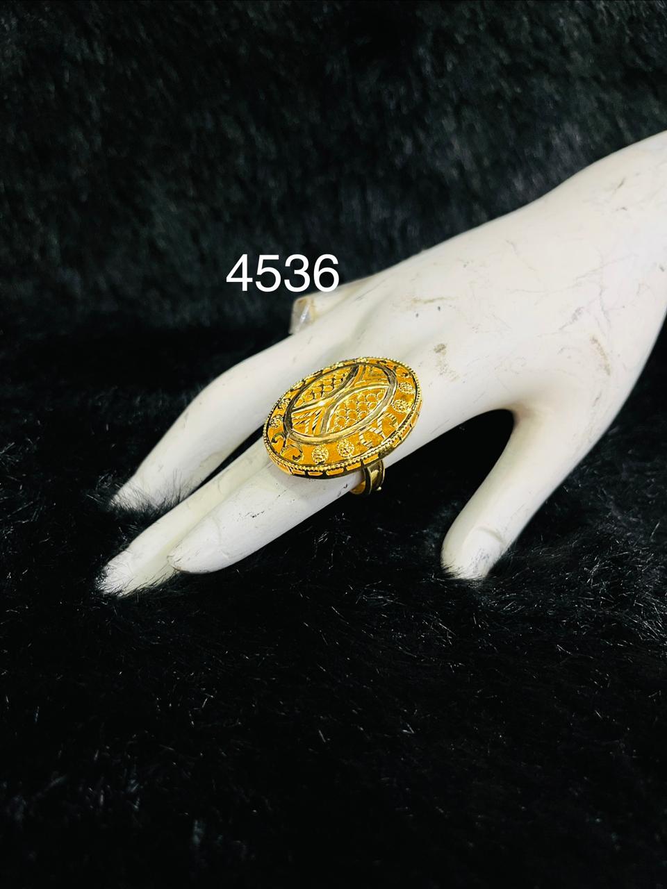 Gold Plated Finger Rings, PMJ Model No:4536