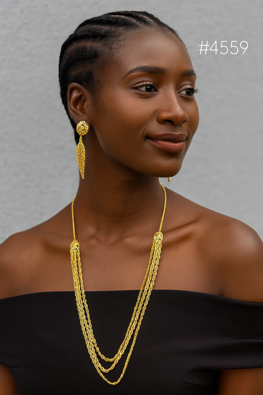 Fancy Design 3-Line Chapla Haar MODEL : 4559