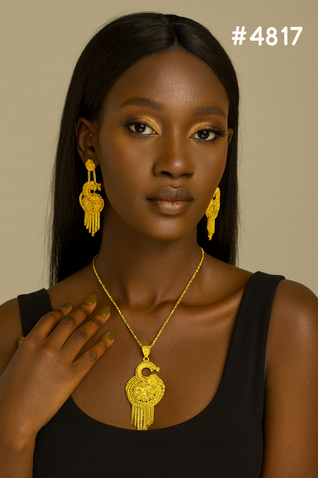 Gold Plated Pendant, PMJ Model No: 4817