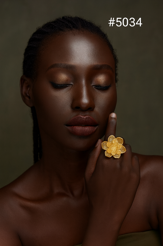 Gold Plated Finger Rings, PMJ Model No:5034