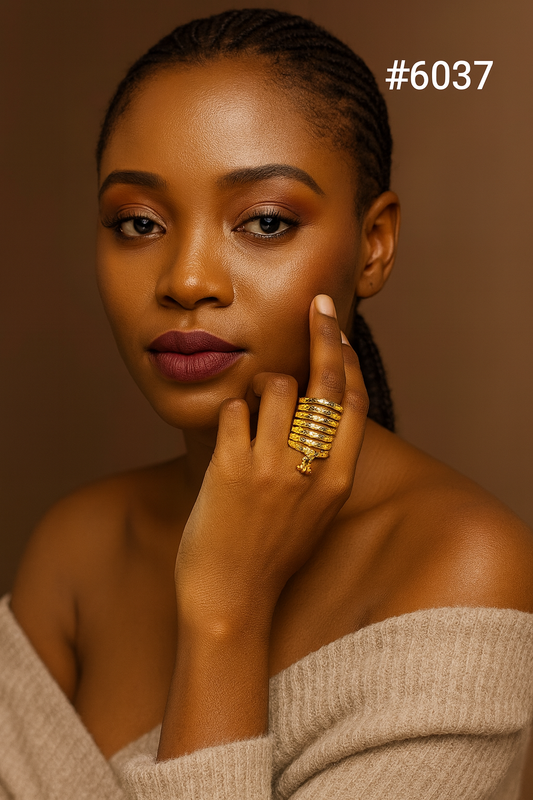 Stylish Ladies Finger Ring, PMJ Model No: 6037