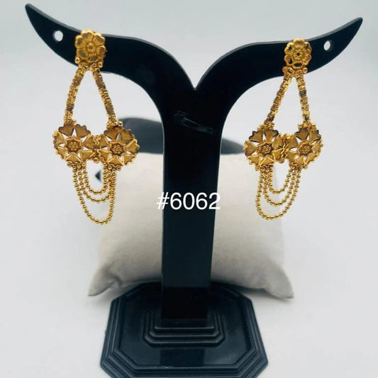 Exclusive Designer Gold Plated Earrings, PMJ Model No: 6062