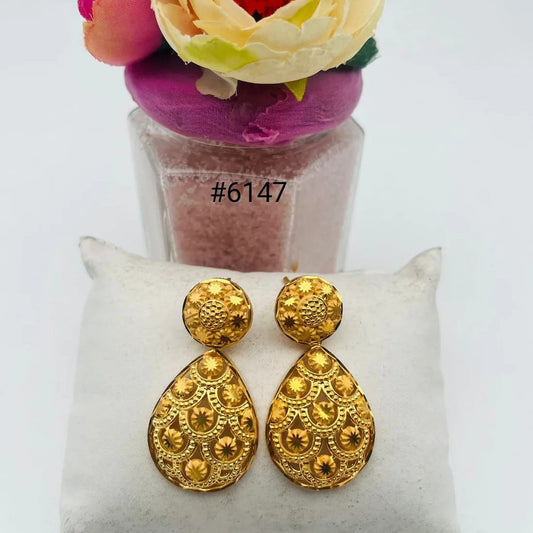 Exclusive Designer Gold Plated Earrings, PMJ Model No: 6147