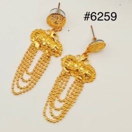 Exclusive Designer Gold Plated Earrings, PMJ Model No: 6259