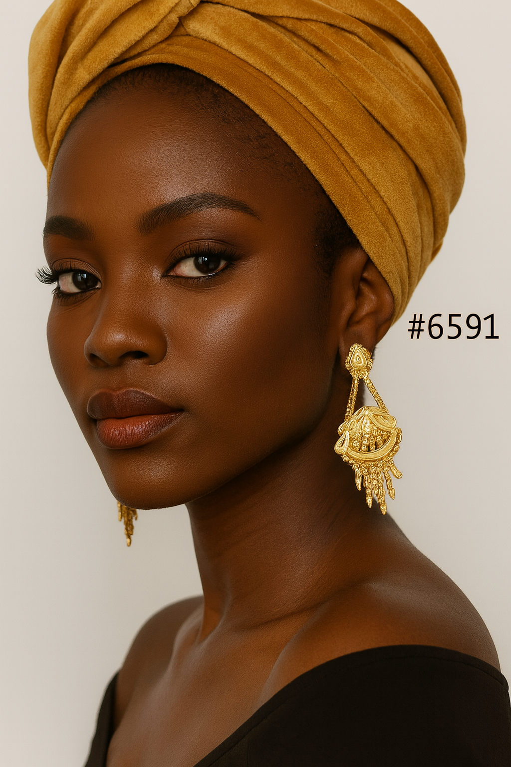 Gold Plated Designer Earrings, PMJ Model No: 6591