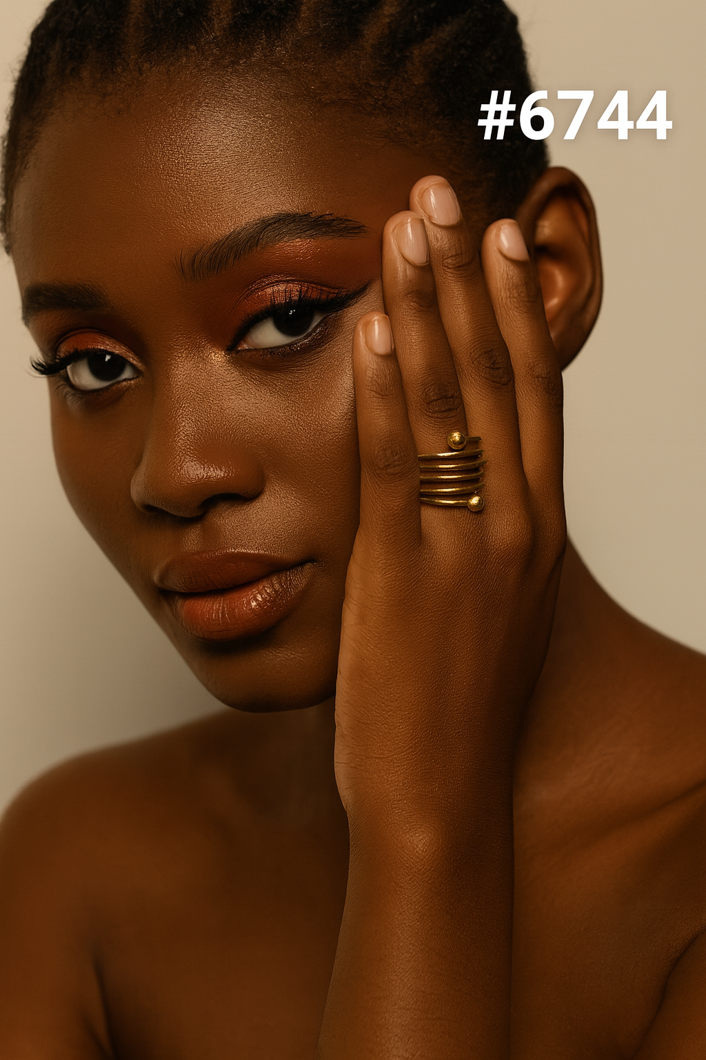 Gold Plated Finger Rings, PMJ Model No: 6744