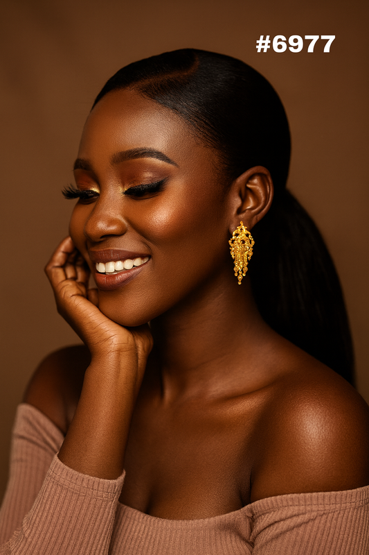 Gold Plated Earing, PMJ Model No: 6977