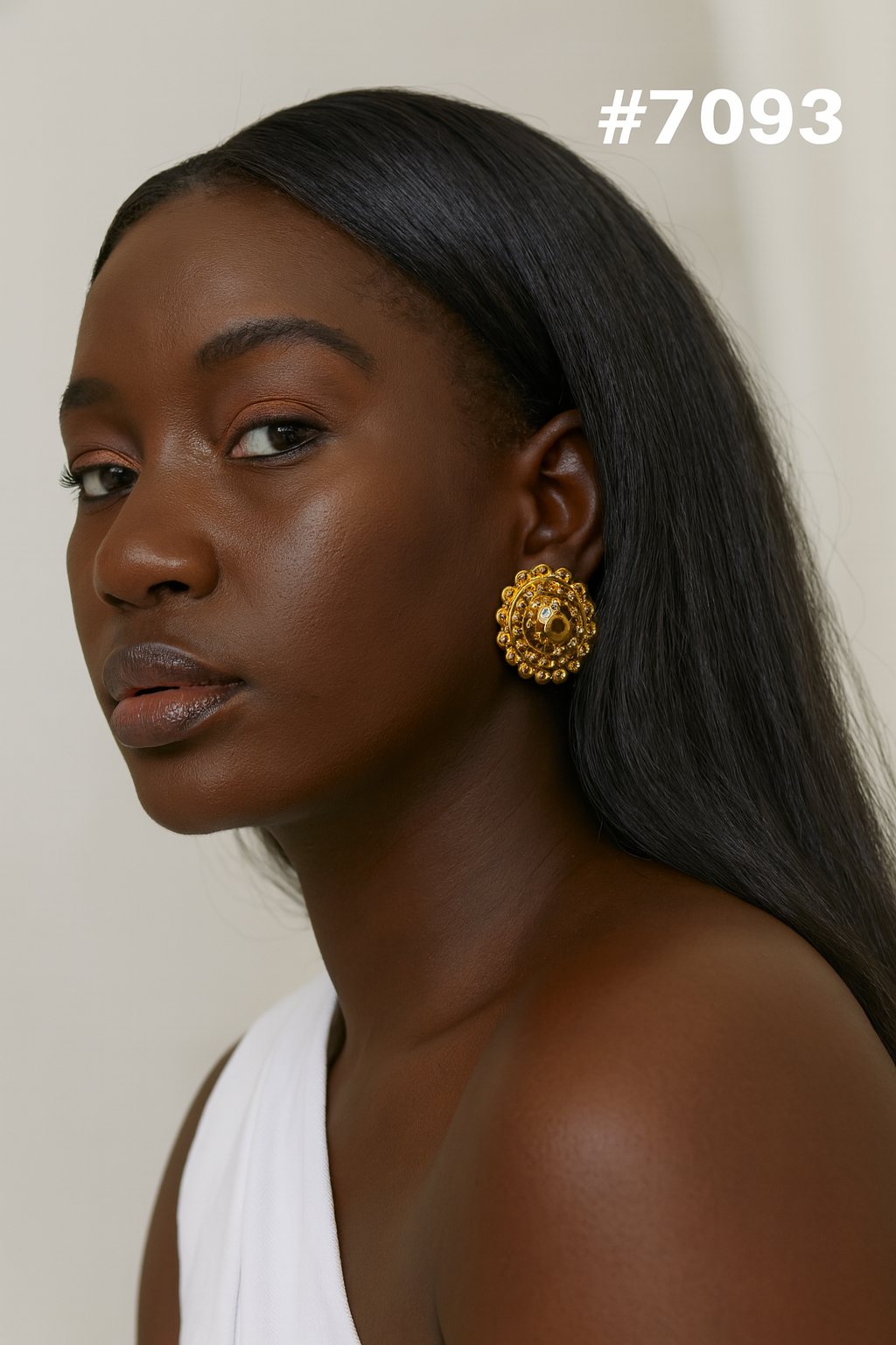 Gold Plated Earings, PMJ Model No: 7093