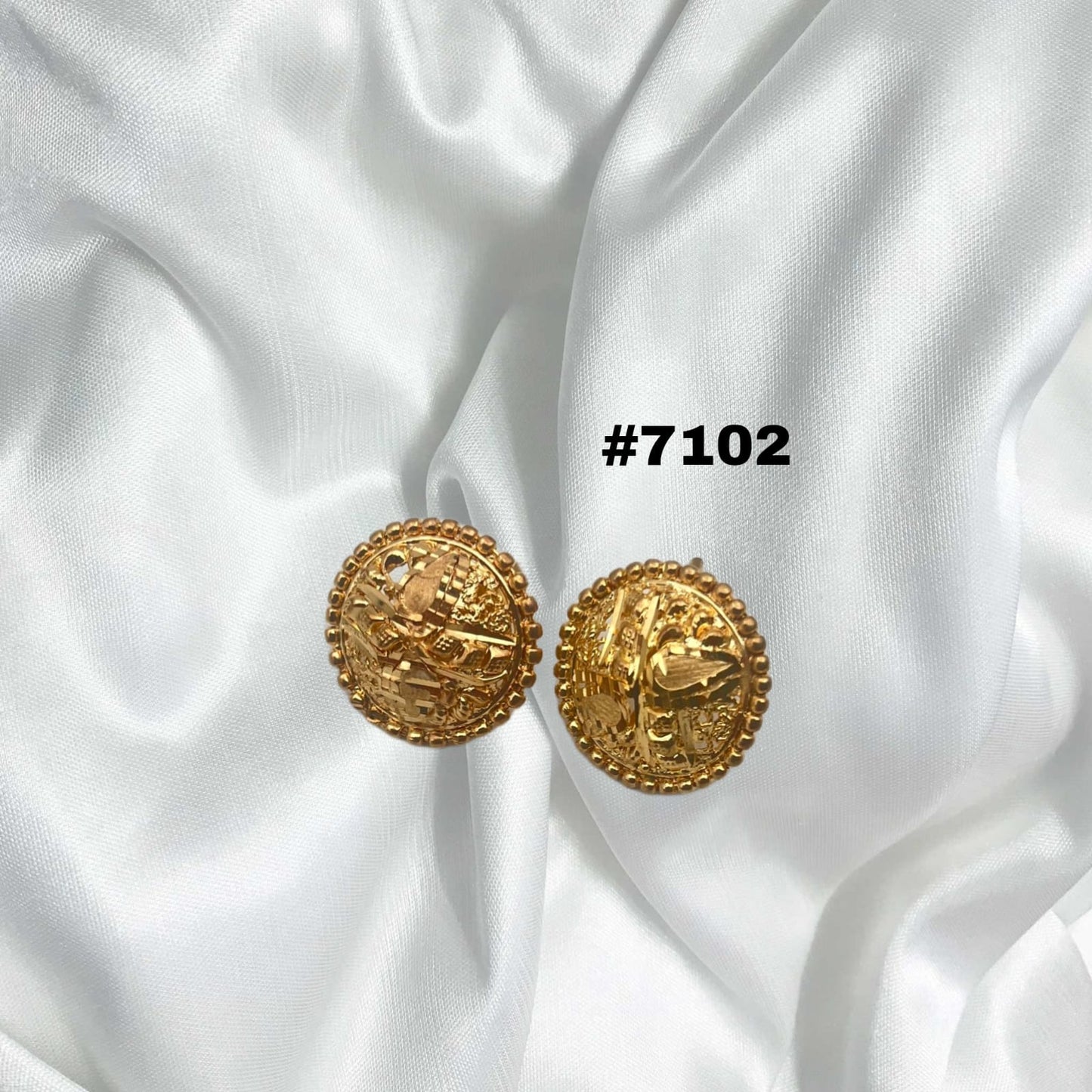 Gold Plated Earings, PMJ Model No: 7102