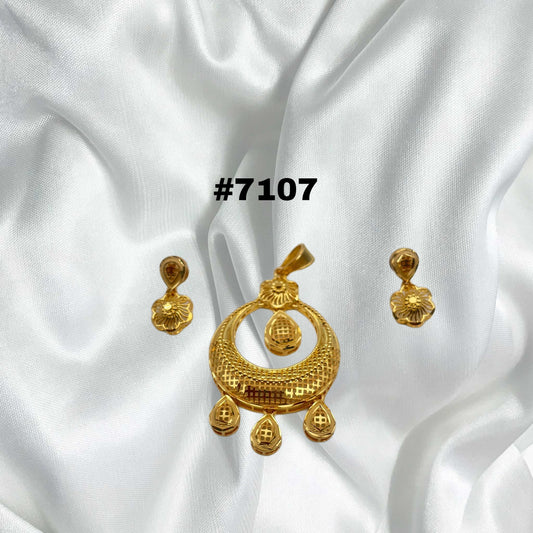 Gold Plated Pendant, PMJ Model No: 7107