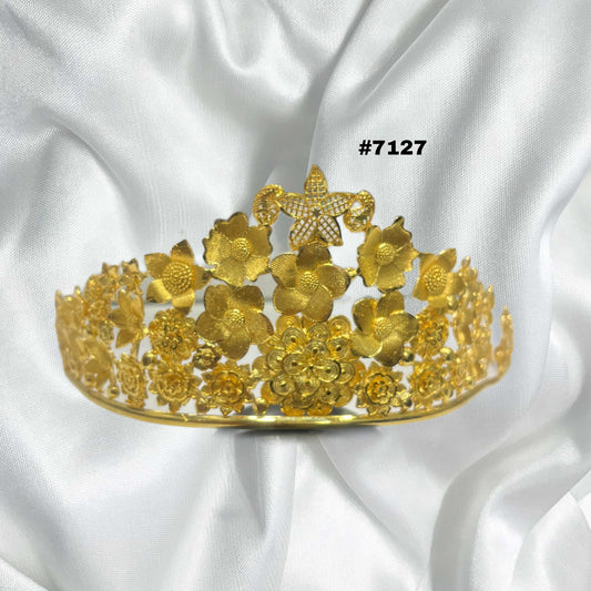 PMJ Gold Plated Beautiful Crown Model No: 7127