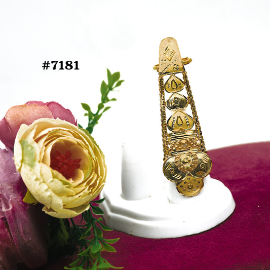 Gold Plated Beautiful Stylish Finger Ring MODEL:7181