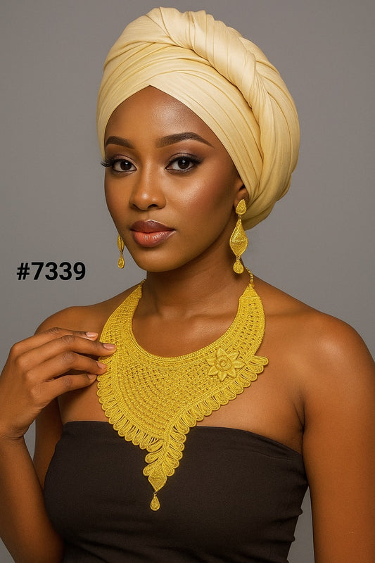 Gold Plated Short Necklace 1 Gram Gold Plated Jewellery PMJ Model No : 7339