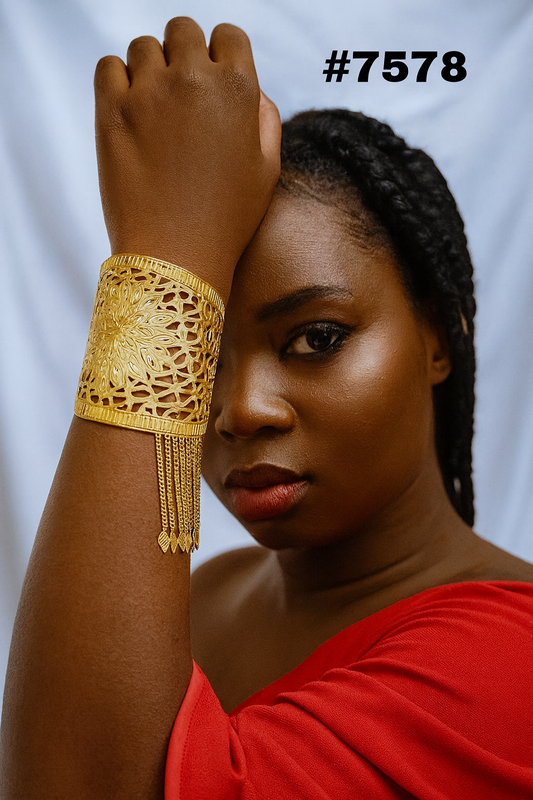 Gold Plated Jalar Bracelet Model no : 7578