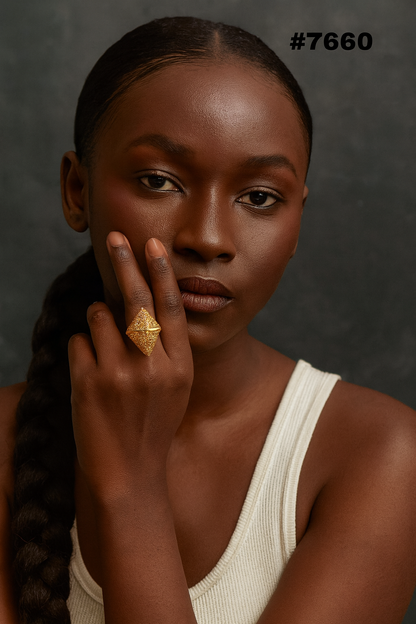 Gold Plated Finger Ring, PMJ Model No: 7660