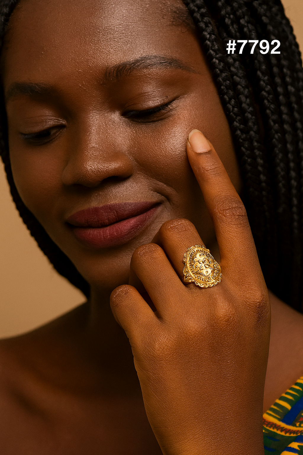 Gold Plated Finger Rings, PMJ Model No: 7792