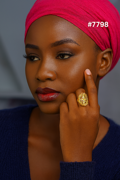 Gold Plated Finger Rings, PMJ Model No: 7798