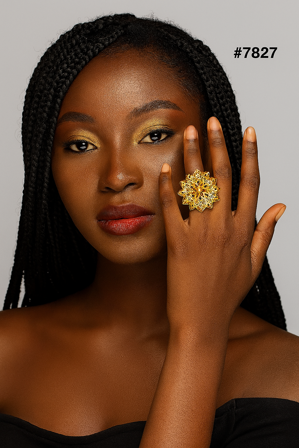 Gold Plated Finger Rings, PMJ Model No: 7827