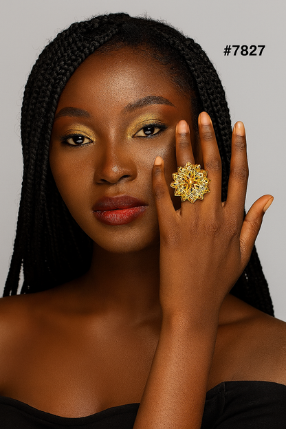 Gold Plated Finger Rings, PMJ Model No: 7827