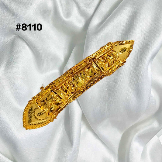 Gold Plated Finger Ring 5 Gram Gold Plated Jewellery PMJ Model No : 8110