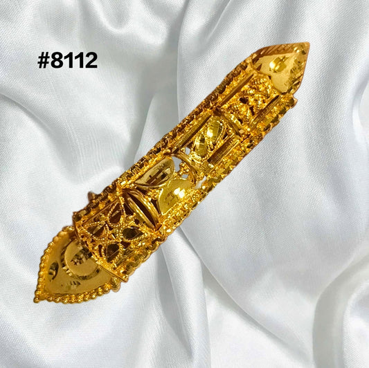 Gold Plated Finger Ring 5 Gram Gold Plated Jewellery PMJ Model No : 8112