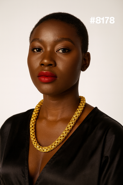 Gold Plated Chain,1 Gram Gold Plated Jewellery PMJ Model No : 8178