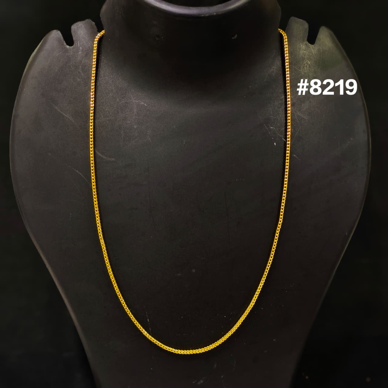 Gold Plated Chain,1 Gram Gold Plated Jewellery PMJ Model No : 8219