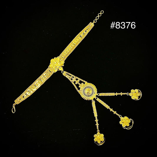 Hathpan Gold Plated Bridal Hathpan Jewelry, PMJ Model No : 8376