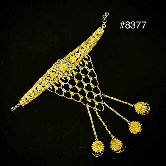 Hathpan Gold Plated Bridal Hathpan Jewelry, PMJ Model No : 8377