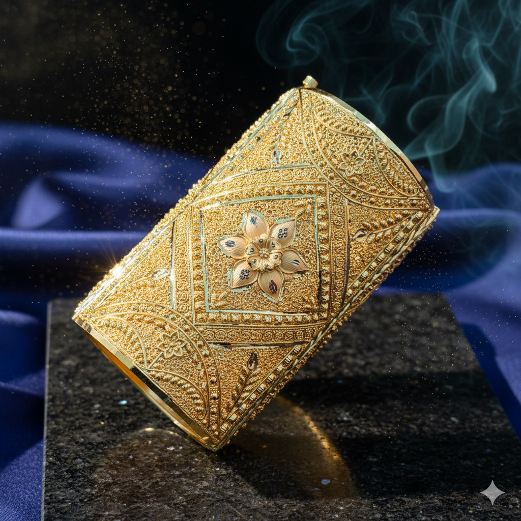 Gold Plated Bridal Bracelet PMJ Model No : 8389