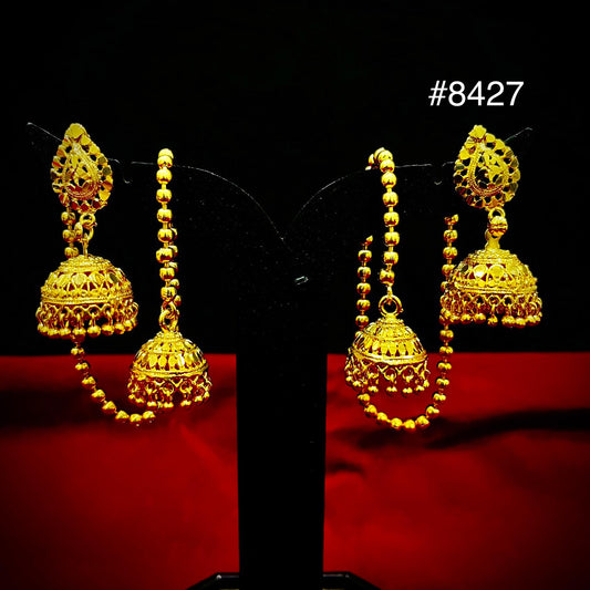 Gold Plated Designer Earrings, PMJ Model No: 8427