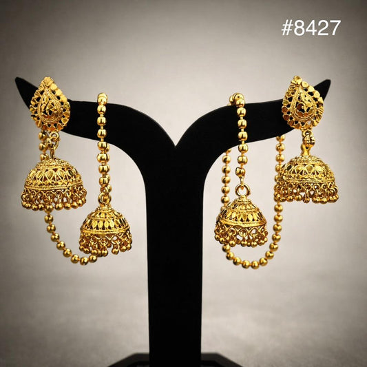Gold Plated Designer Earrings, PMJ Model No: 8427