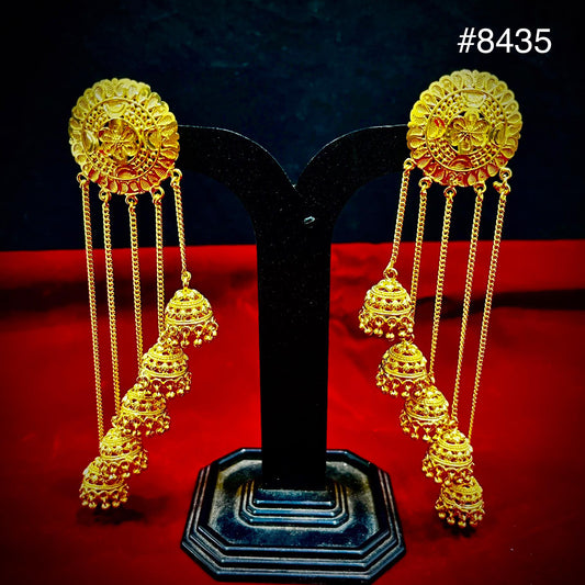 Gold Plated Designer Earrings, PMJ Model No: 8435